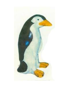 stehender Pinguin lebensgroß