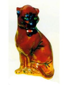 sitzende Wildkatze verkleinert