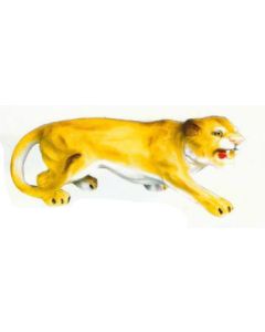 kleine schleichende Tigerin verkleinert