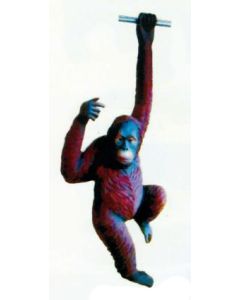 hängender Orang Utan Affe groß lebensgroß