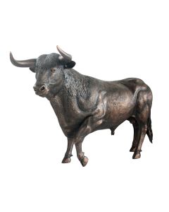 Stier bronze lebensgroß