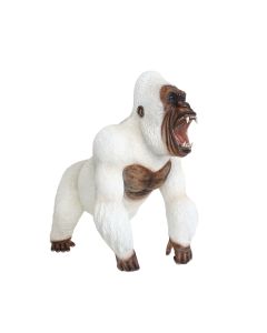 Weißer Gorilla lebensgroß