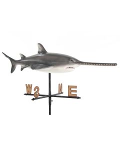 Sägefisch Windrichtungsanzeiger verkleinert