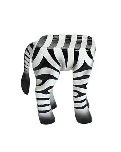 Hocker Zebra für Kinder verkleinert