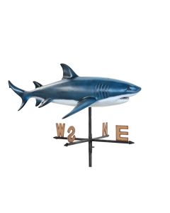 Weißer Hai Windrichtungsanzeiger verkleinert
