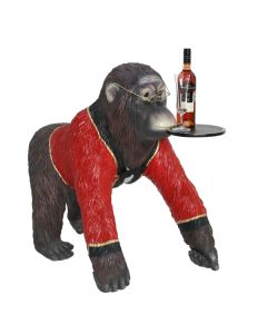Orangutan Butler lebensgroß