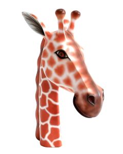 Giraffenkopf rechts lebensgroß