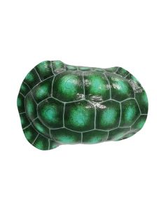 Grüner Schildkrötenpanzer für Wand lebensgroß
