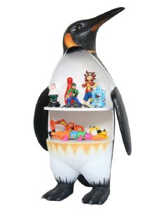 Pinguin Regal für Kinder lebensgroß