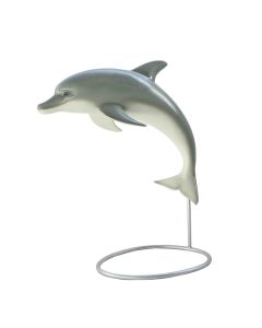 Delfin Fontäne auf Ständer lebensgroß