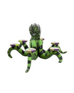 Grüner Oktopus mit 6 Sitzen lebensgroß