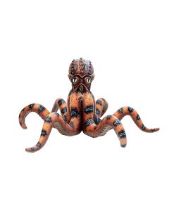 Roter Oktopus lebensgroß lebensgroß