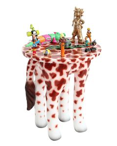 Tisch Giraffe für Kinder verkleinert