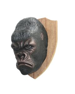 Gorillakopf für Wand lebensgroß