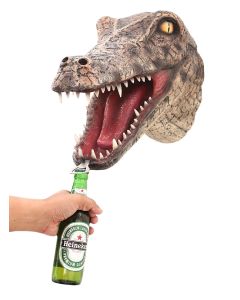 Alligatorkopf Flaschenöffner lebensgroß
