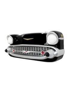 Wanddeko Chevy Front Schwarz verkleinert