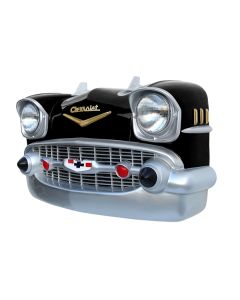 Wanddeko Chevy Front Schwarz verkleinert