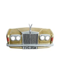 Wanddeko Rolls Royce Gold verkleinert