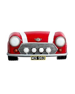 Wanddeko Mini Cooper Rot verkleinert