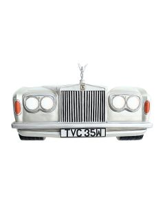 Wanddeko Rolls Royce Silber verkleinert