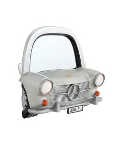 Spiegel Mercedes Benz Silber verkleinert