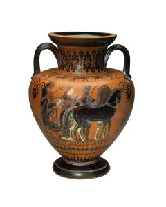Griechische Vase mit Pferden keine Angabe