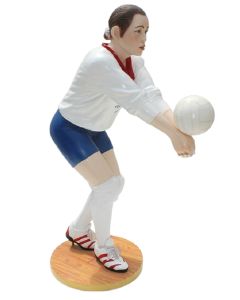 Volleyball Spielerin verkleinert