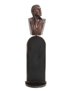 bronze Pacino Büste Angebotstafel lebensgroß