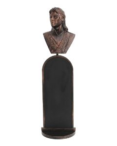 bronze Jackson Büste Angotstafel lebensgroß