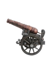 Kanone Bronze lebensgroß