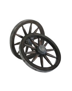 Wagenräder mittel lebensgroß