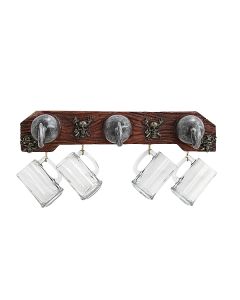 Garderobe Piratenhaken und Trinkglashaken lebensgroß