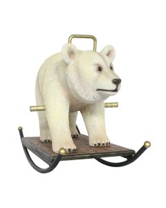Polarbär Schaukel lebensgroß