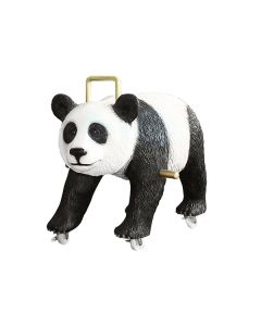 Pandabär auf Rädern Kinderspielzeug lebensgroß