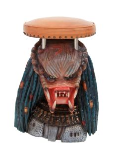 Alien Predator Hocker lebensgroß