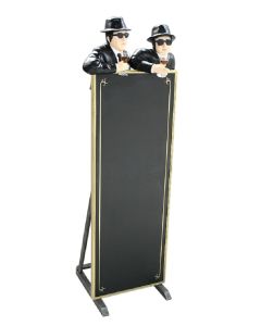 Blues Brothers Angebotstafel lebensgroß