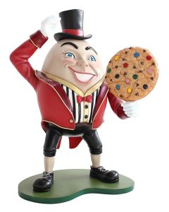 Humpty Dumpty Hut auf mit Keks lebensgroß