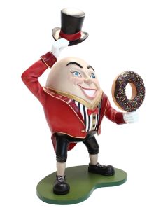 Humpty Dumpty Hut ab mit Donut lebensgroß