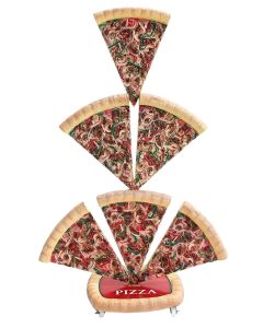Pizzastücke 6 Einseitig vergrößert