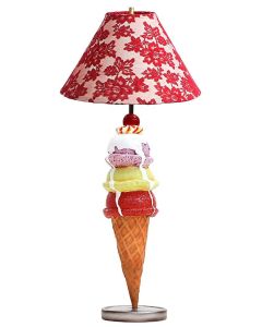 Eis 3 Kugeln Lampe lebensgroß