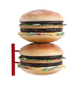 2 Burger für Wand vergrößert