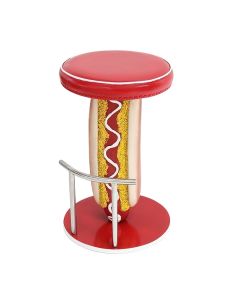 Hot Dog Hocker vergrößert