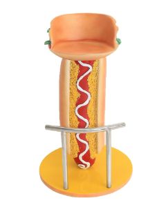 Hot Dog Burger Sitz vergrößert