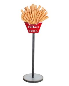 Pommes auf Ständer vergrößert