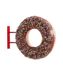 Donut braun für Wand vergrößert