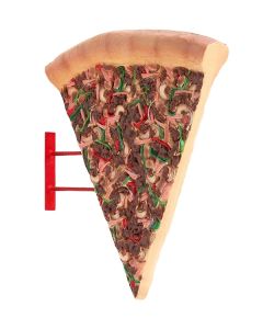 Pizzastück für Wand vergrößert