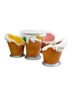Eiscremesitz übergroß XXL