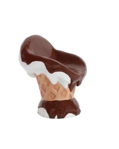 Eiscremesitz Schoko vergrößert