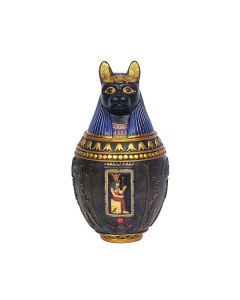 ägyptische Katze Vase lebensgroß