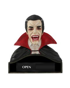 Dracula Büste Open Closed lebensgroß